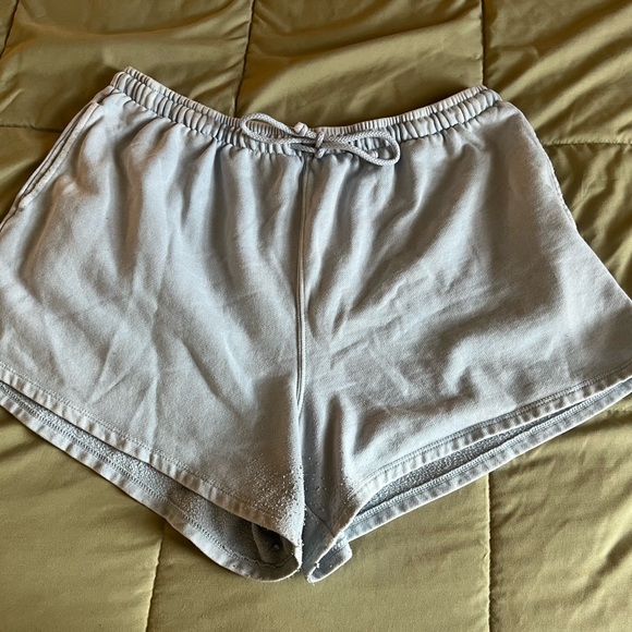 Blue American Eagle Sweatshorts - Picture 1 of 3
